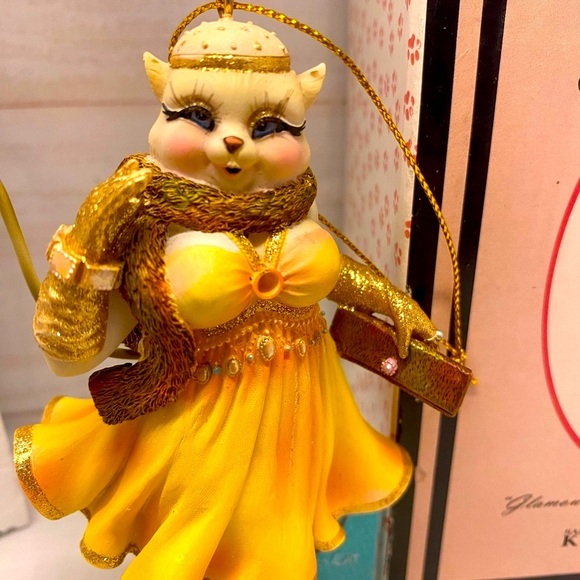 Margaret Le Van Alley Cat Persia Gourmet Tag Glamorous Tiffany Bag Gift Kitty - Picture 9 of 16